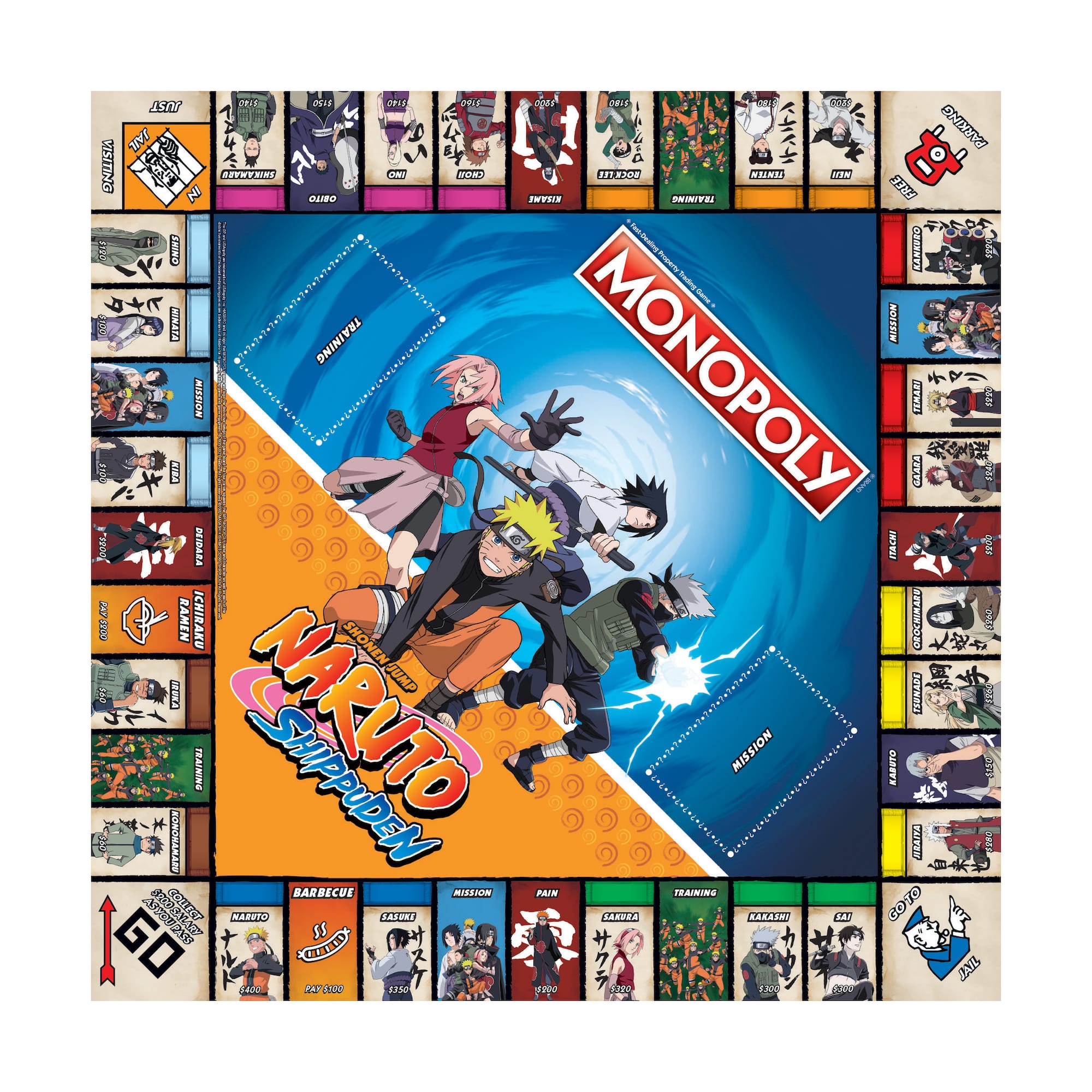 Monopoly - Naruto Edition
